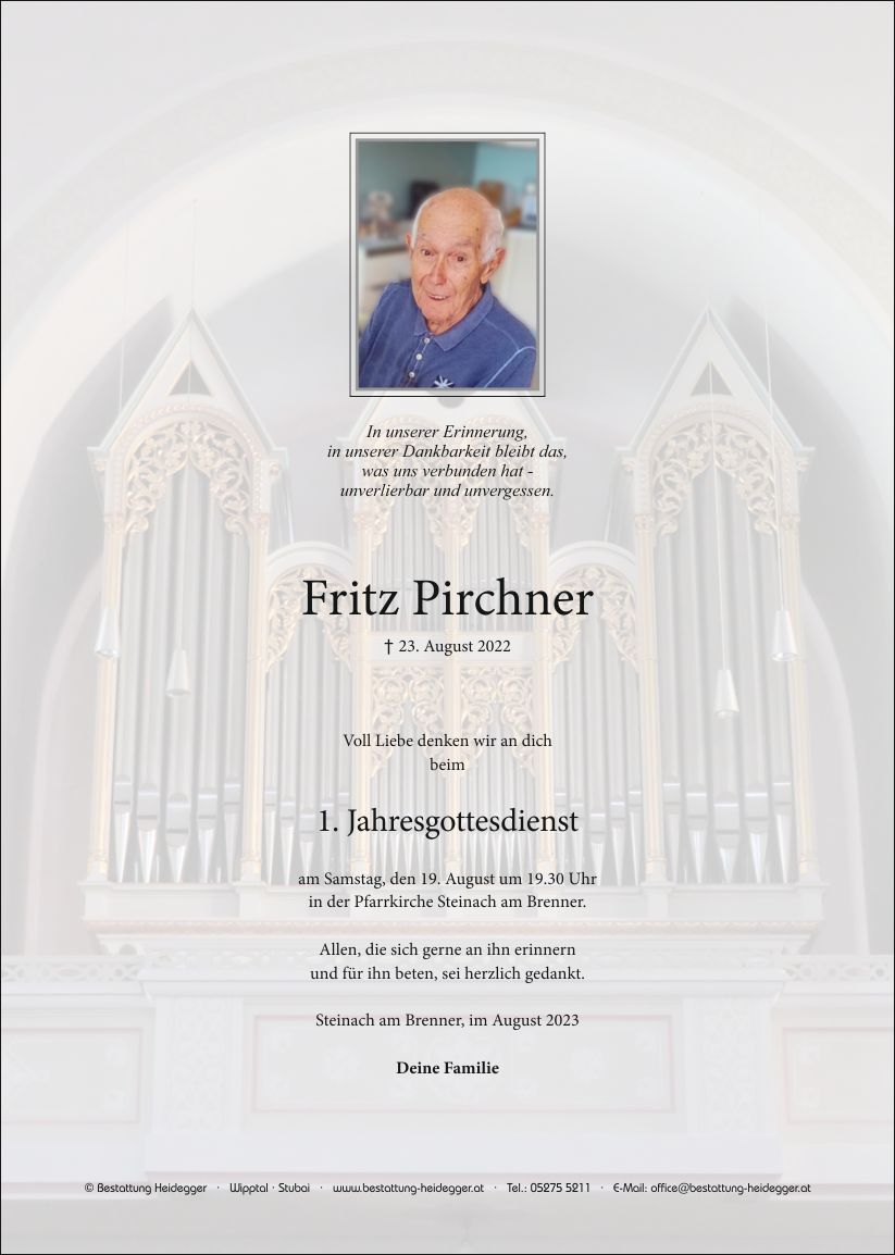 Fritz Pirchner